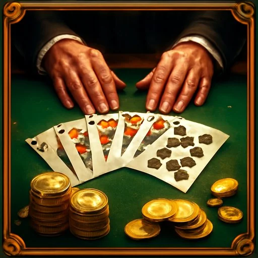 88FB Hand on the roulette table